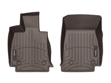 Load image into Gallery viewer, WeatherTech 2016+ Cadillac CT6 Front FloorLiners - Cocoa