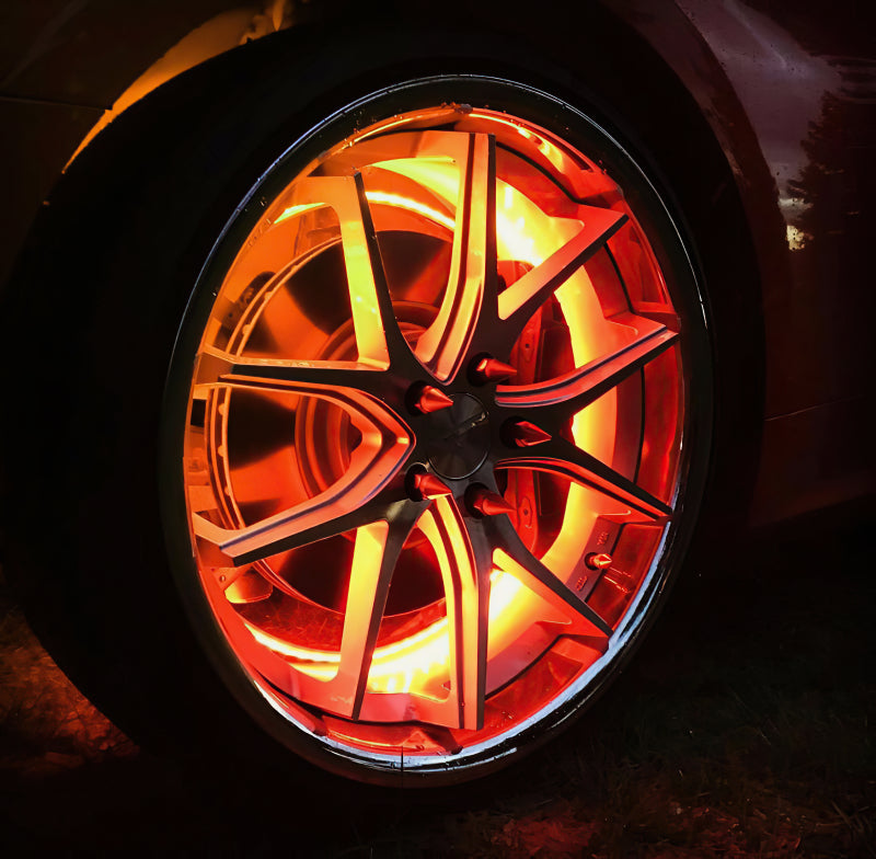 Oracle LED Illuminated Wheel Rings - ColorSHIFT - 15in. - ColorSHIFT No Remote