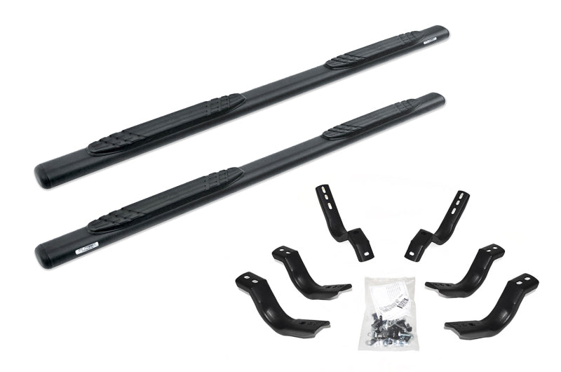 Go Rhino 4in OE Xtreme SideSteps - Textured Black - 71in