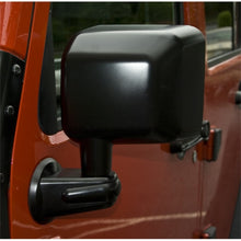 Load image into Gallery viewer, Omix Door Mirror Black LH- 07-18 Jeep Wrangler JK