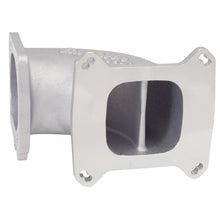 Load image into Gallery viewer, Edelbrock High Flow Intake Elbow 95mm Throttle Body to Square-Bore Flange As-Cast Finish