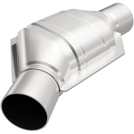 MagnaFlow Universal Catalytic Converter 2.00in Angled Inlet Front CA