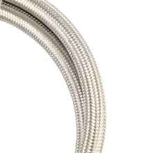 Load image into Gallery viewer, Mishimoto 6Ft Stainless Steel Braided Hose w/ -4AN Fittings - Stainless