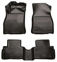 Load image into Gallery viewer, Husky Liners 2011 Nissan Juke WeatherBeater Combo Black Floor Liners