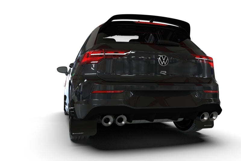 Rally Armor 22-25 VW MK8 Golf GTI/R Black UR Mud Flap w/Red Logo