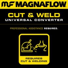 Load image into Gallery viewer, MagnaFlow Conv Universal  2in Inlet 2in Outlet 16in Length 6.375in Width