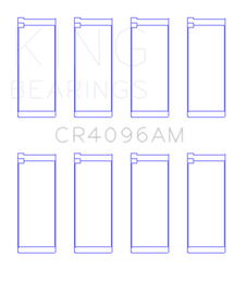 King Engine Bearings Mazda FE/G6/F8 Rod Bearing Set