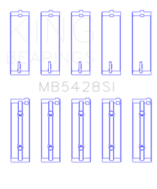 King Engine Bearings Honda R16A/ R18A 2006- Current (Size 0.25) Main Bearing Set