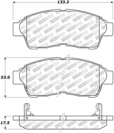 StopTech Street Select Brake Pads - Front