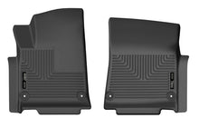 Load image into Gallery viewer, Husky Liners 2022 Rivian R1T WeatherBeater Front &amp; 2nd Seat Floor Liner - Blk