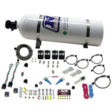 Load image into Gallery viewer, Nitrous Express Ford EFI Dual Stage Nitrous Kit (50-150HP x 2) w/15lb Bottle