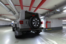 Load image into Gallery viewer, Rally Armor 18-25 Jeep JL Wrangler Black UR Mud Flap w/Blue Logo