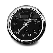 Load image into Gallery viewer, Russell Performance 15 psi fuel pressure gauge (Liquid-filled)