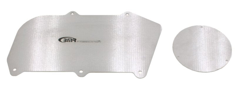 BMR 64-72 A-Body Heater Delete Panel Aluminum (Non-A/C Vehicles Only) - Bare w/BMR Logo
