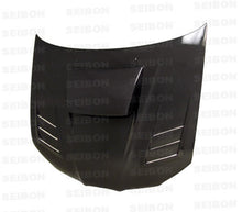 Load image into Gallery viewer, Seibon 06-07 Subaru WRX/STi CWII Carbon Fiber Hood