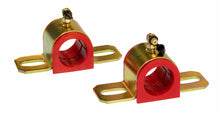 Load image into Gallery viewer, Prothane Universal 90 Deg Greasable Sway Bar Bushings - 1 1/4in - Type B Bracket - Red