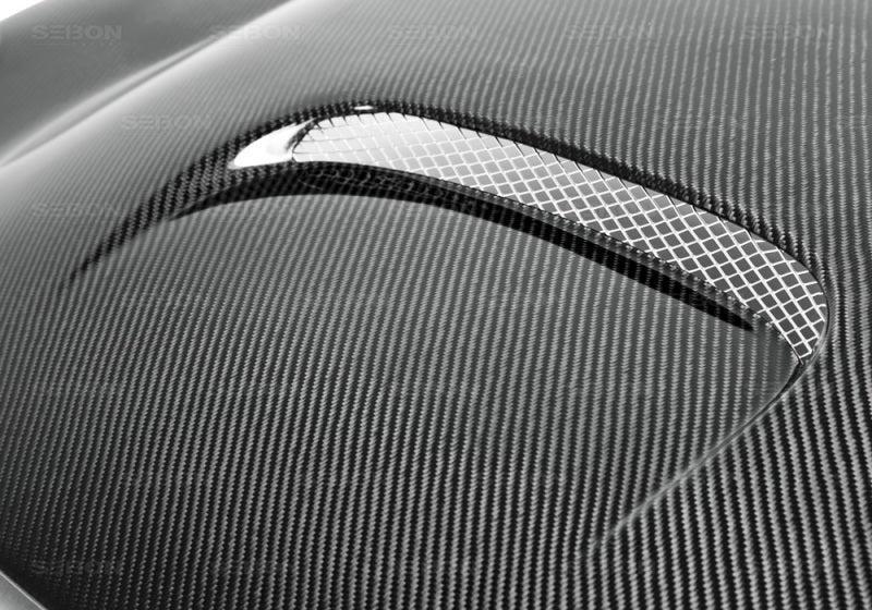 Seibon 03-05 Dodge Neon SRT-4 DV-Style Carbon Fiber Hood