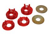 Energy Suspension 95-99 Mitsubishi Eclipse FWD/AWD Red Motor Mount Inserts (2 Torque Mount Positions