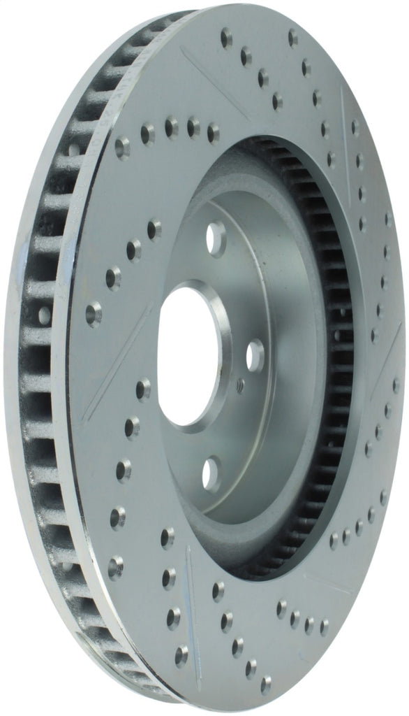 StopTech Select Sport 11-16 Toyota Avalon/ 11-17 Camry SportStop Slotted & Drilled Right Front Rotor