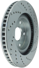 Load image into Gallery viewer, StopTech Select Sport 11-16 Toyota Avalon/ 11-17 Camry SportStop Slotted &amp; Drilled Right Front Rotor