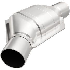 MagnaFlow Universal Catalytic Converter 2.25in Angled Inlet Front CA