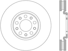 Load image into Gallery viewer, StopTech 13+ Dodge Dart Performance Slotted &amp; Drilled Front Left Rotor