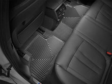 Load image into Gallery viewer, WeatherTech 2014+ BMW X5 Rear Rubber Mats - Black