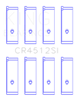 King Engine Bearings Honda D17A1/2 Rod Bearing Set - Size STD