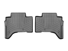 WeatherTech 13+ Land Rover Range Rover Rear FloorLiner-Blk (Standard Wheelbase Model w/2nd Row Cons)