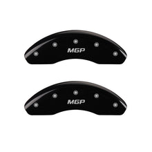 Load image into Gallery viewer, MGP 4 Caliper Covers Engraved Front Honda Engraved Rear H Logo Black finish silver ch