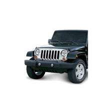 Load image into Gallery viewer, Omix Chrome Grille Overlay 07-18 Jeep Wrangler JK