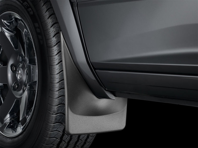 WeatherTech 2017+ Jeep Compass No Drill Mudflaps - Black