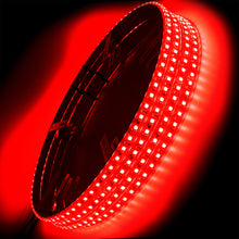 Load image into Gallery viewer, Oracle LED Illuminated Wheel Rings - Double LED - Red SEE WARRANTY