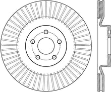 Load image into Gallery viewer, StopTech Sport Slotted 16-18 Ford Focus RS Front Left CRYO Rotor