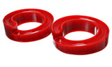 Energy Suspension 1in Lift Isolator Set - Red