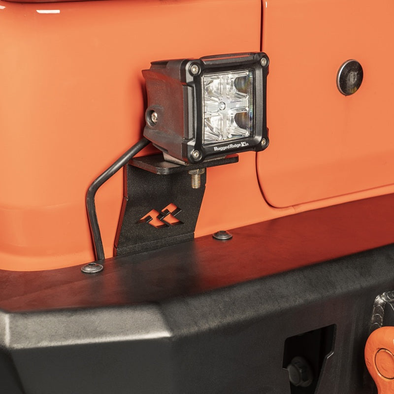 Rugged Ridge 18-20 Jeep Wrangler JL LED Rear Cube Mount - Pair
