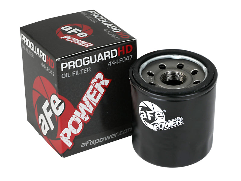 aFe ProGuard HD Oil Filter; 19-20 GM Silverado 1500; L4 2.7L - 4 Pack