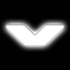 ORACLE Lighting Universal Illuminated LED Letter Badges - Matte Wht Surface Finish - V