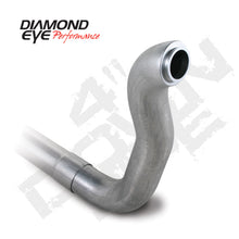 Load image into Gallery viewer, Diamond Eye Downpipe 4in AL: 89-93 5.9L DODGE MACHINED EF