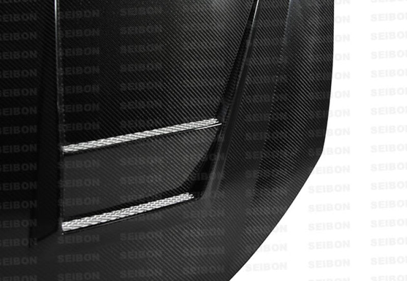 Seibon 10-11 VW Golf GTI 5K/MK6 DV Carbon Fiber Hood w/ Shaved Emblem