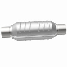 Load image into Gallery viewer, MagnaFlow Conv Univ 2.25in Inlet/Outlet Center/Center Round 11in Body L x 5.125in W x 15in Overall L