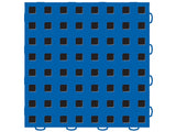 WeatherTech TechFloor - 3in x 12in Tiles(Right Loop) Blue/Black - Blue/Black