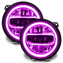 Load image into Gallery viewer, Oracle Jeep Wrangler JL/JT RGB+W Headlight DRL  Kit - ColorSHIFT w/ Simple Controller