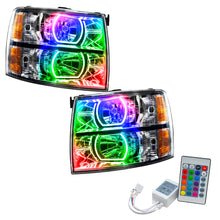 Load image into Gallery viewer, Oracle 07-13 Chevrolet Silverado SMD HL - Square Style - ColorSHIFT w/ Simple Controller