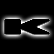 Load image into Gallery viewer, ORACLE Lighting Universal Illuminated LED Letter Badges - Matte Blk Surface Finish - K