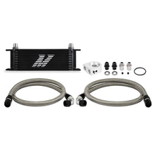 Load image into Gallery viewer, Mishimoto Universal 13 Row Oil Cooler Kit (Black)