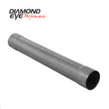 Diamond Eye MFLR RPLCMENT PIPE 4inX27in LENGTH AL