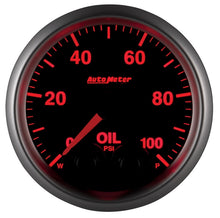 Load image into Gallery viewer, Autometer Elite 52mm Oil Pressure Peak and Warn Gauge w/ Electronic Control