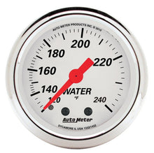 Load image into Gallery viewer, AutoMeter Gauge Kit 5 Pc. 3-1/8in. &amp; 2-1/16in. Mech. Speedo. Wtmp &amp; Oilp Arctic Wht