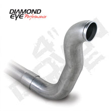 Load image into Gallery viewer, Diamond Eye Downpipe 4in TB Single W/ HX40 FLANGE AL DODGE 5.9L 2500/3500 89-93 2X4 ONLY